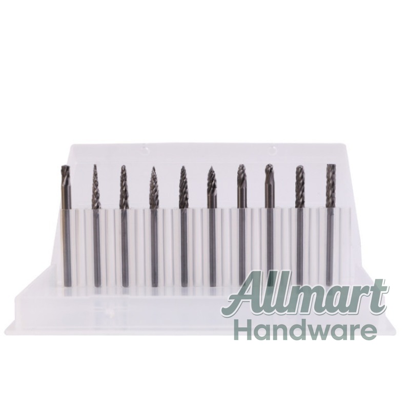 Router Bits For Woodworking - Juego de 10 Fresas Rotatorias de