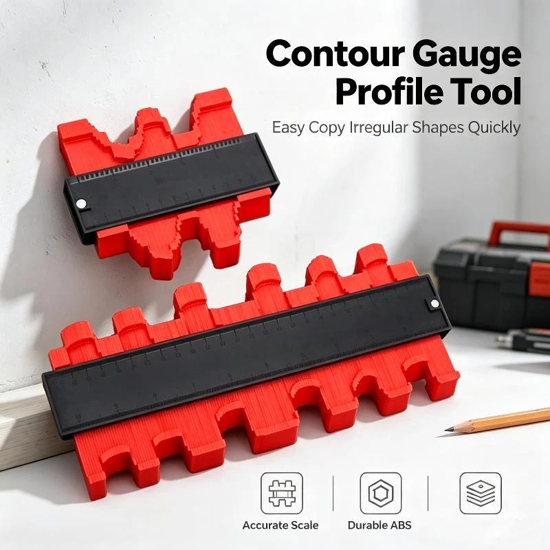 Woodworking Ruler - Calibre de Contornos para Perfiles, Duplicador