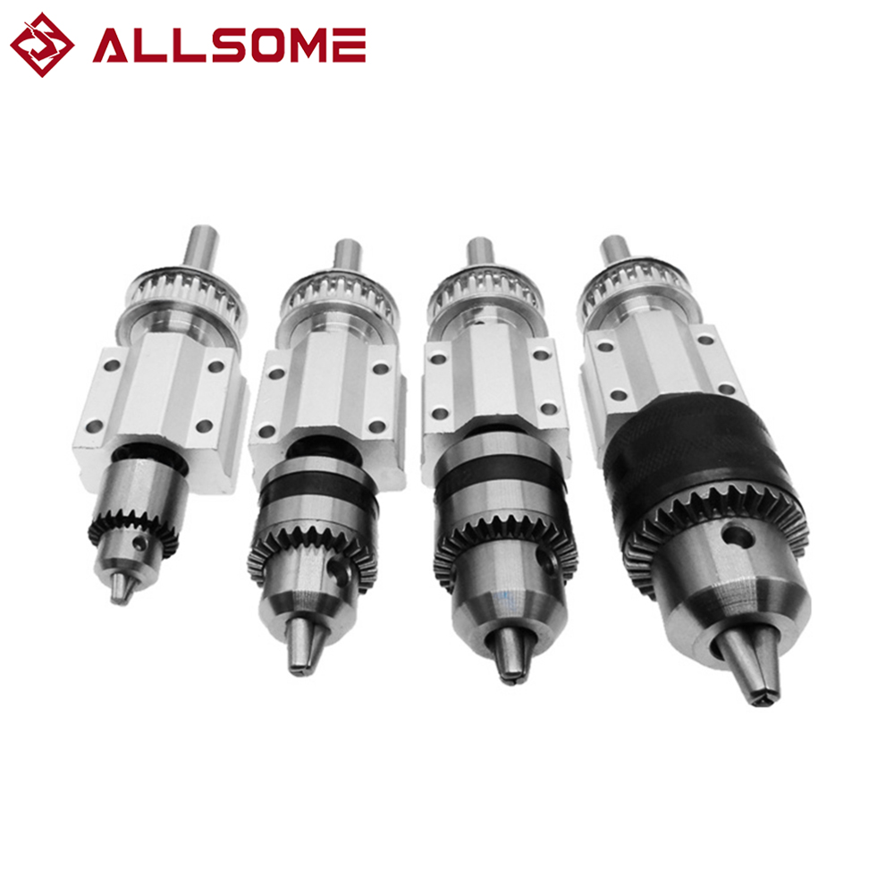 Woodworking Lathe Chuck - ALLSOME-conjunto de accesorios de torno pequeño