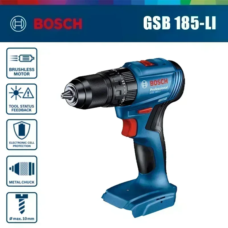 Taladro de impacto inalámbrico - Bosch Drill Gsb 18V reseña y precio
