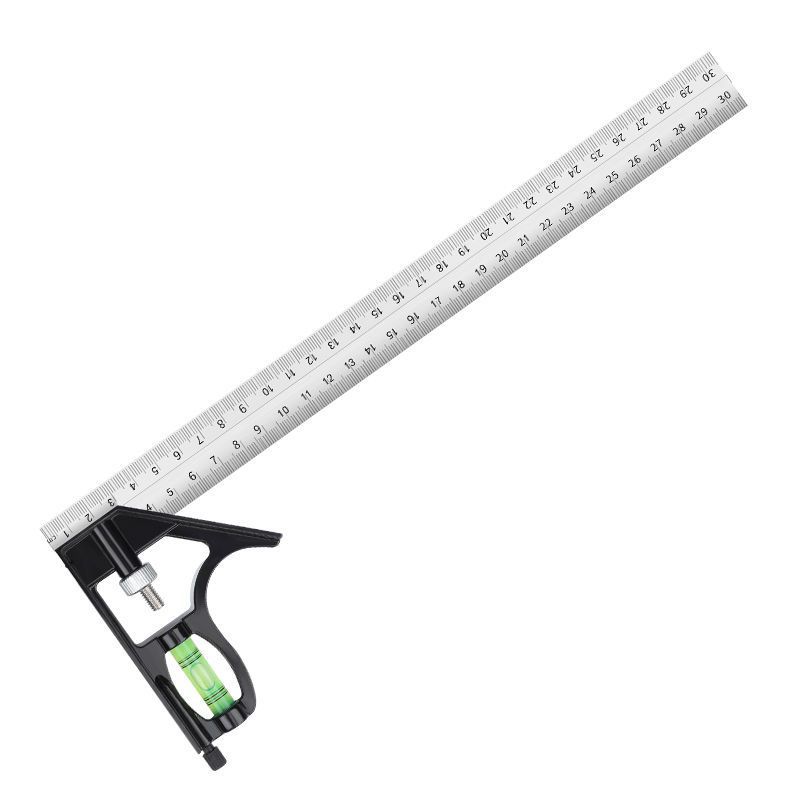 Regla Cuadrada Combinada Desli - Woodworking Ruler reseña y precio