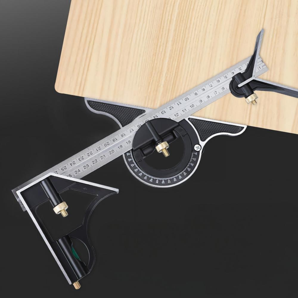 Regla Cuadrada Combinada Desli - Woodworking Ruler reseña y precio