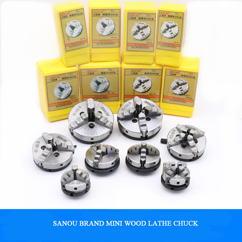 Portabrocas de torno de 3 mand - Woodworking Lathe Chuck reseña y precio