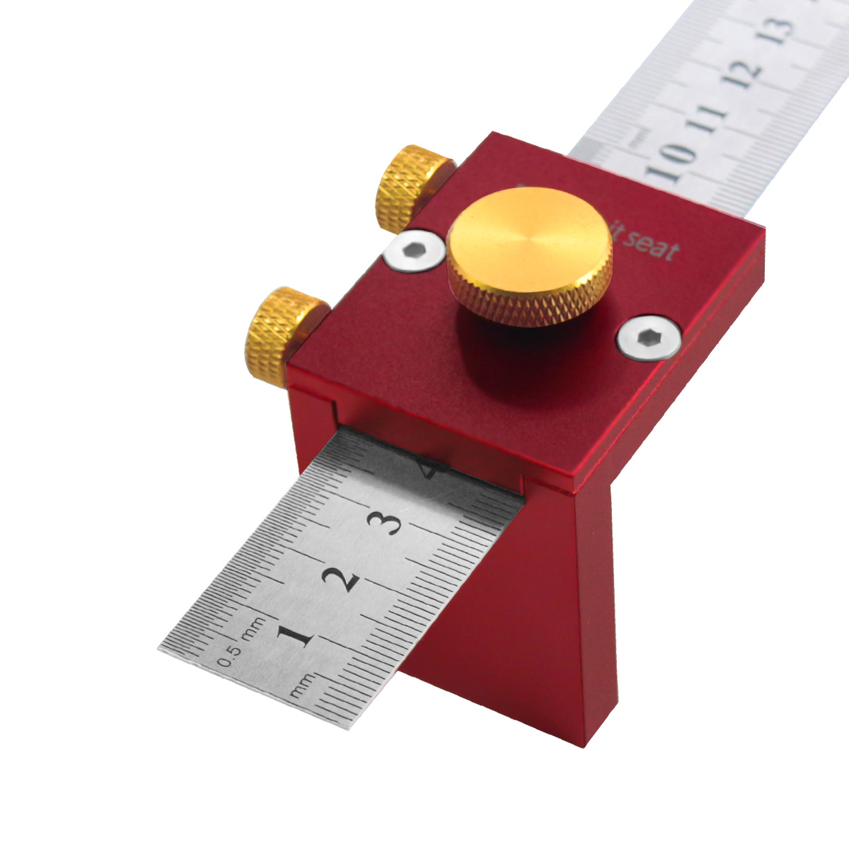 Regla de trazado de 30cm/12 pu - Woodworking Ruler reseña y precio