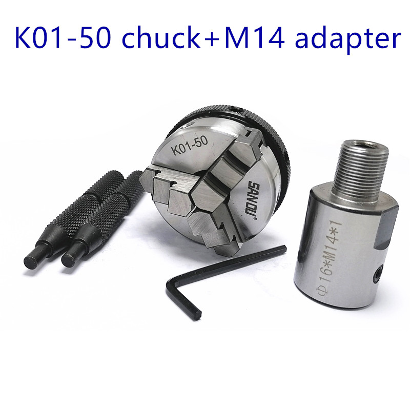Mandril Sanou K01-50 de 50 mm  - Woodworking Lathe Chuck reseña y precio