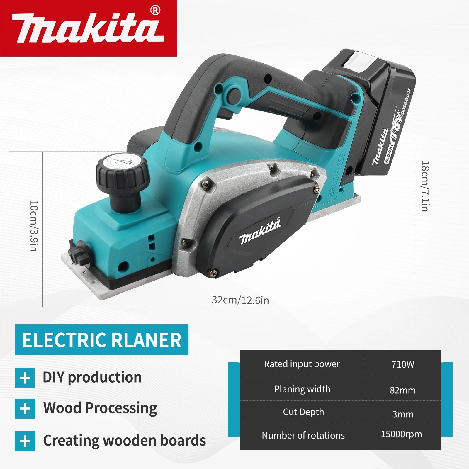 Cepilladora Eléctrica Portátil - Woodworking Plan Pdf reseña y precio