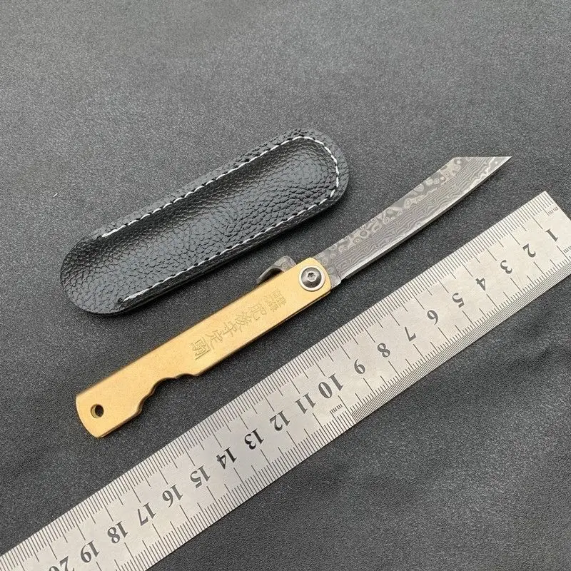 Higonokami-Mini cuchillo plega - Woodworking Japanese reseña y precio