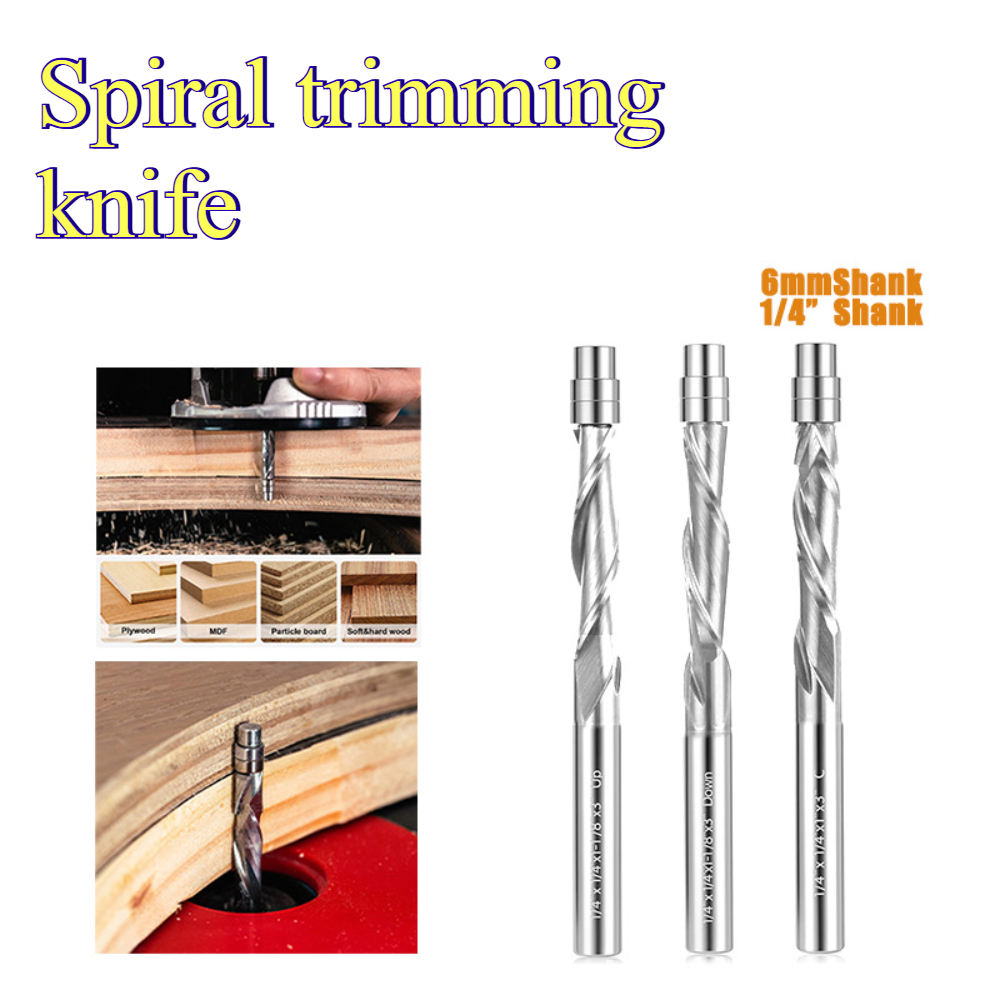 Fresa de corte en espiral, fre - Router Bits For Woodworking reseña y precio