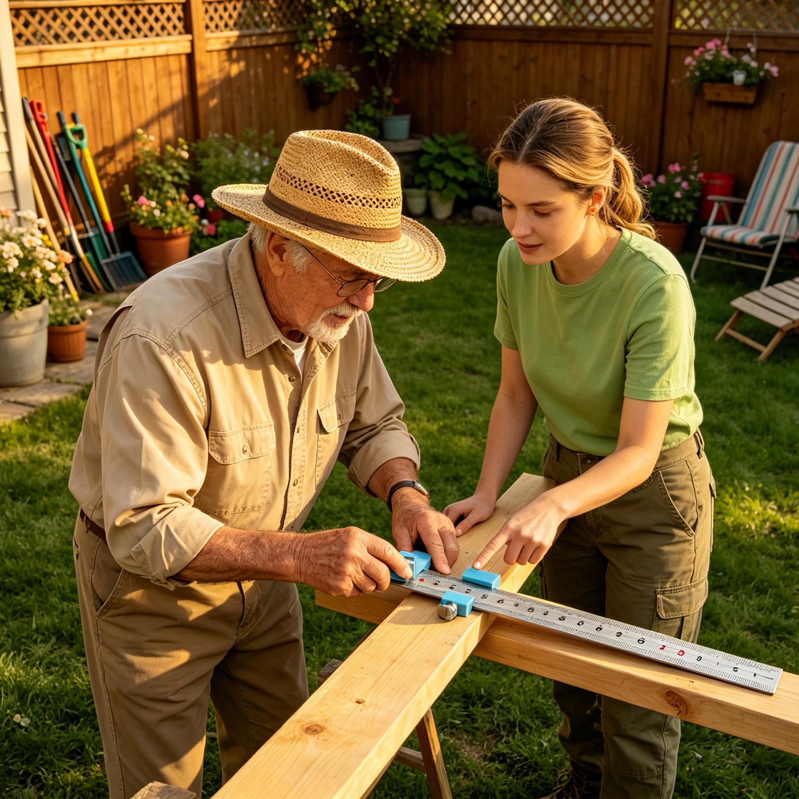 Bloque de acero para regla de  - Woodworking Ruler reseña y precio